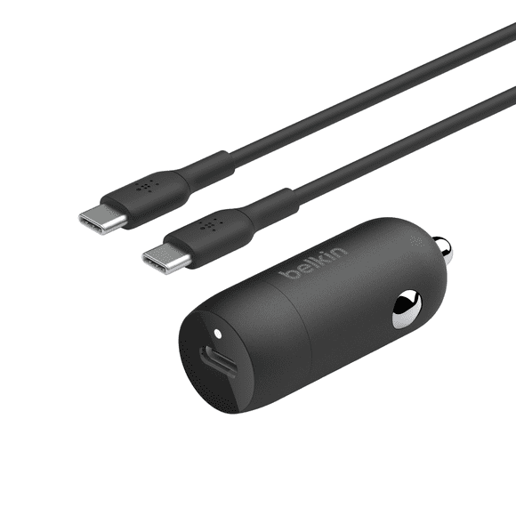 Cargador de coche Belkin 30W USB-C negro