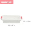 thumbnail image 2 of WRITWAA Toaster Oven Bakeware Toast Baking Mold White Microwave Safe Party 1Set, 2 of 7