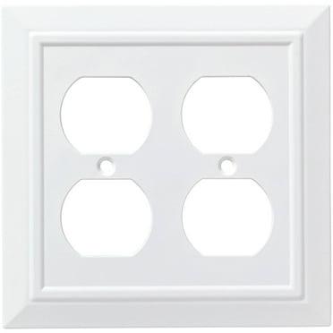 Franklin Brass Classic Architecture Double Duplex Wall Plate