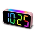 thumbnail image 1 of Reloj despertador Topski Loud para dormitorios con sueño pesado, color rosa, 1 of 6