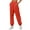 Red, variant on Work Pants Women Elastic Waist Lined Sweatpants Wide Straight Leg Bottom Joggers High Waisted Yoga With Pockets Casual Trousers Trendy Dressy Khaki 3XL
