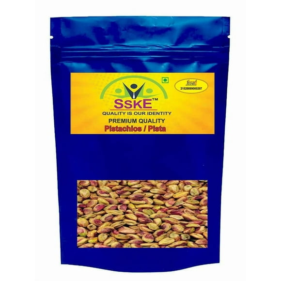 Premium Pistachio Kernel Without Shell By SSKE 100gm, | Good Source Of Protein Fiber Healthy Dry Fruits Pista Giri Perfect For Ice Creams & Milkshake | 3.5 Ounce