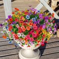 thumbnail image 1 of Flores artificiales Agusbagli, 72 paquetes, resistentes a los rayos UV para exteriores, 1 of 8