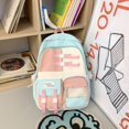 thumbnail image 1 of Mochila impermeable para ordenador portátil para mujer, bolso de hombro Kawaii para estudiantes, Mochila escolar para adolescentes, Mochila de viaje bonita xuanjing unisex, 1 of 2