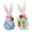 Blue+Green, variant on Easter Plush Gnomes Decorations, 2 Pcs Plush Easter Bunny Handmade Swedish Tomte Elf Stuffed Doll Rabbit Gifts Cute Easter Faceless Dwarf Bunny Household Ornaments, Home Decor
