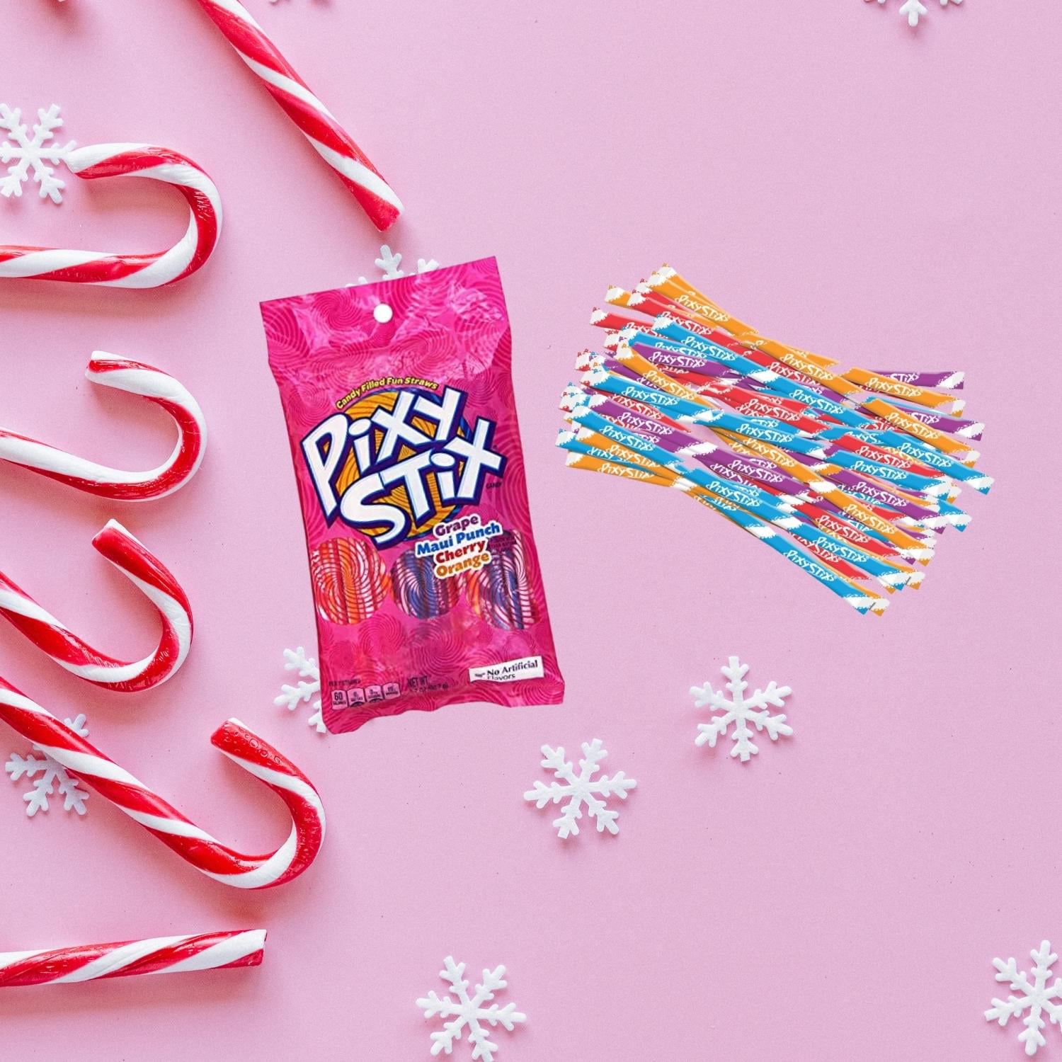 Pixy Stix Candy Filled Fun Straws - Bulk Candy - 3 Pounds - Aprox. 600  Sticks - Wonka Pixy Sticks - Bulk Pixy Sticks, Assorted Flavors, Party Bag  Family Size 3 Pound (Pack of 1)