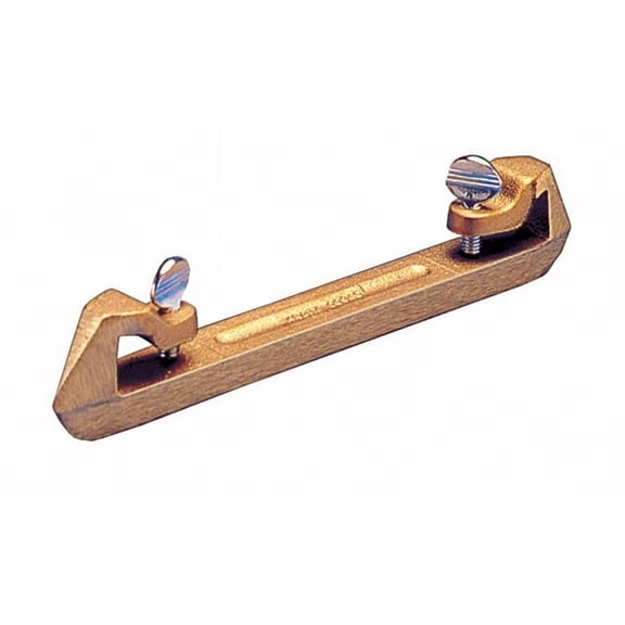 Kraft Tools CC940 3/4" Bronze Bull Float Groover Attachment