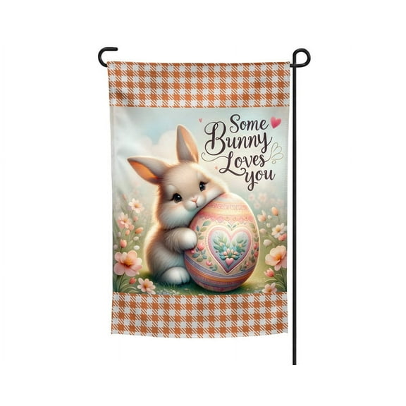 Easter Garden Flag
