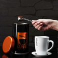 thumbnail image 2 of 3x Stainless Steel Coffee Measuring Spoons - Measuring Spoons for Tea, Coffee, Cappuccino, Cocoa and Espresso - Wire Handle, Easy Dosing (Silver Colo, 2 of 5