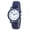 Navy, variant on Blekon Original Light Up Dial Watch for Ladies 33mm Case Push Button Glossy Expansion Band - Analog Watch with Glow in The Dark Dial, Ideal for Everyday and Party Wear