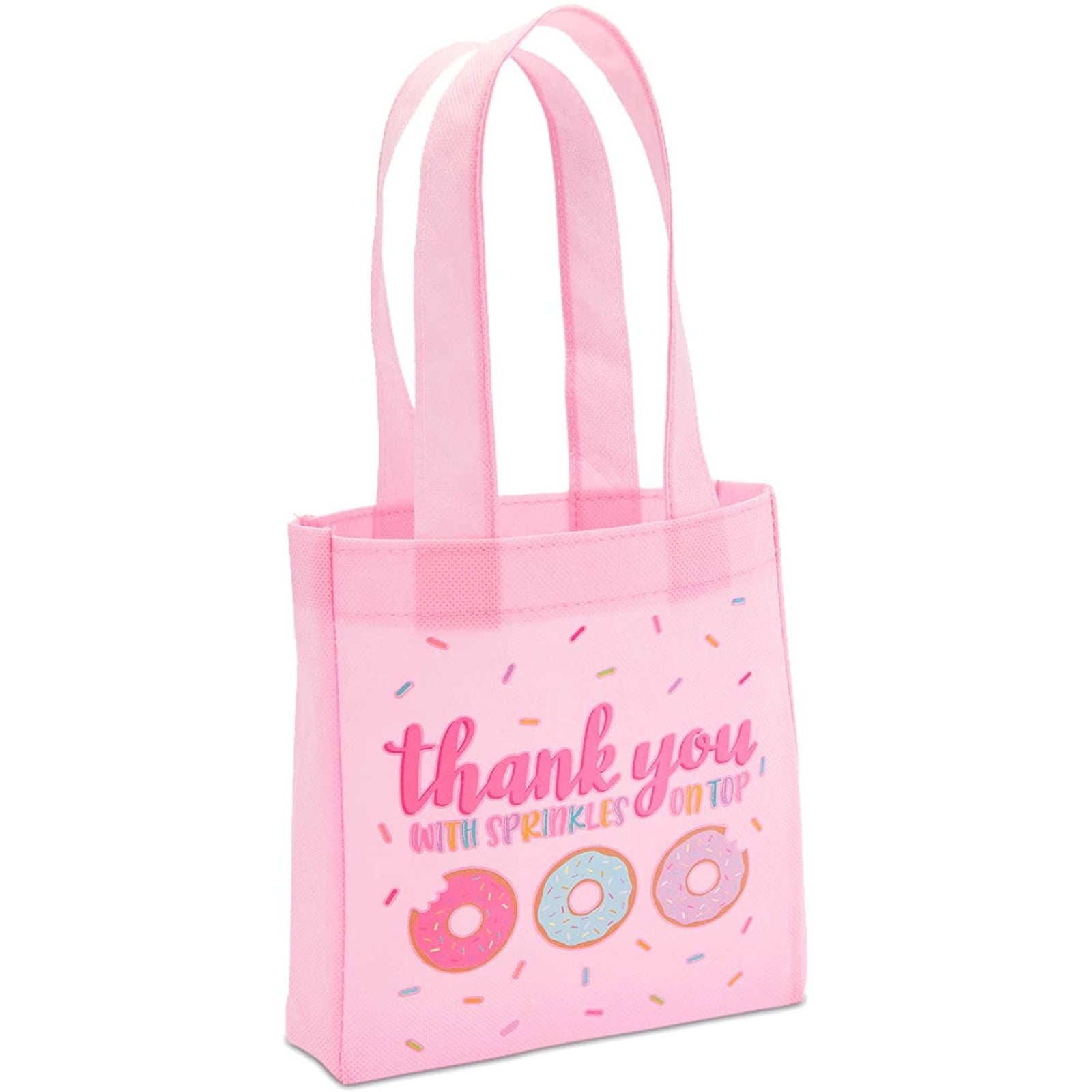 24 Pack Donut Goody Bags For Birthday Party Supplies, Baby Shower, Reusable  Donut Favor Bag (Pink, 6.5 X 7 X 1.77 In) - Walmart.com
