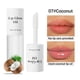 thumbnail image 1 of Limpiadores domésticos Bálsamo labial con sabor a frutas Hidratante Diluyente Líneas de labios Previene la sequedad Bálsamo labial de coco Aceites labiales, 1 of 3
