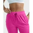 thumbnail image 4 of Hanes Sport Fleece Jogger Pants w/ Pockets Women's Performance Activewear Light, 4 of 8
