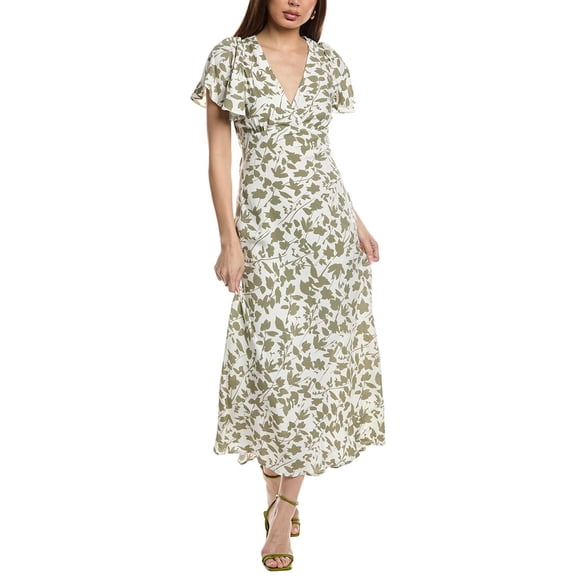 FAITHFULL THE BRAND womens Boda Maxi Dress, s, Green