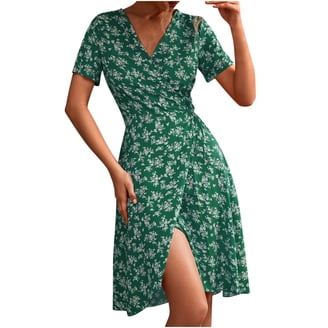 green emerald velvet dress Raphaela Dress in Green Floral Print | OMNES | Ethical & Affordable  Clothing