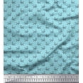 thumbnail image 1 of Soimoi Poly Georgette Fabric Paper Craft Bird Small Decor Fabric Printed Yard 42 Inch Wide, 1 of 3