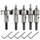 thumbnail image 1 of EeaseMX Juego de 5 brocas HSS para agujeros, cortador de dientes para madera, aleación de metal, acero inoxidable, herramienta para trabajar la madera y el metal., 1 of 8