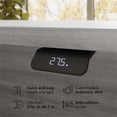 thumbnail image 2 of Scranton & Co Engineered Wood 72W Standing Desk with Modesty Panel in Gray, 2 of 8