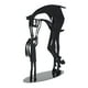 thumbnail image 4 of Escultura de caballo Ticfox Metal Negro Adorno, 4 of 14