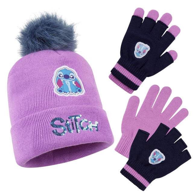 Set de accesorios de invierno Disney Stitch para niñas