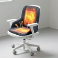 thumbnail image 5 of Winter Heated Warm Seat Cushion Backrest - Electric Heating Pad for Office Home Car Chair Warmer Waist Support, 5 of 6