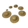 thumbnail image 2 of CalCastle Craft 1 Pc Straw Hat Many SizesMiniature to Large Brim to Brim (2.5"), 2 of 3