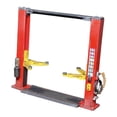 thumbnail image 2 of 1:64 Car Gantry Lift Scene Display Miniatura Modelo Coche Juguete Coleccionable Taller Rojo, 2 of 8