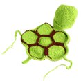thumbnail image 4 of 1 juego de disfraces de recién nacido, accesorios de vestir flexibles y transpirables (verde claro), 4 of 5