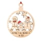 thumbnail image 2 of De Madera Ahuecado Gingerman Colgante Árbol De Navidad Colgante Colgante Regalo Para Amigos Y Familiares Cateissary HA045231-07, 2 of 5