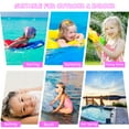 thumbnail image 7 of Catalonia Summer Kids Hooded Poncho Towel for Boys Girls, Super Soft & Absorbent Cotton Swimwear Cover-Ups, Bath Pool Beach Towels for 2-7 Years Old, 23.6"*26", Mermaid, 7 of 7