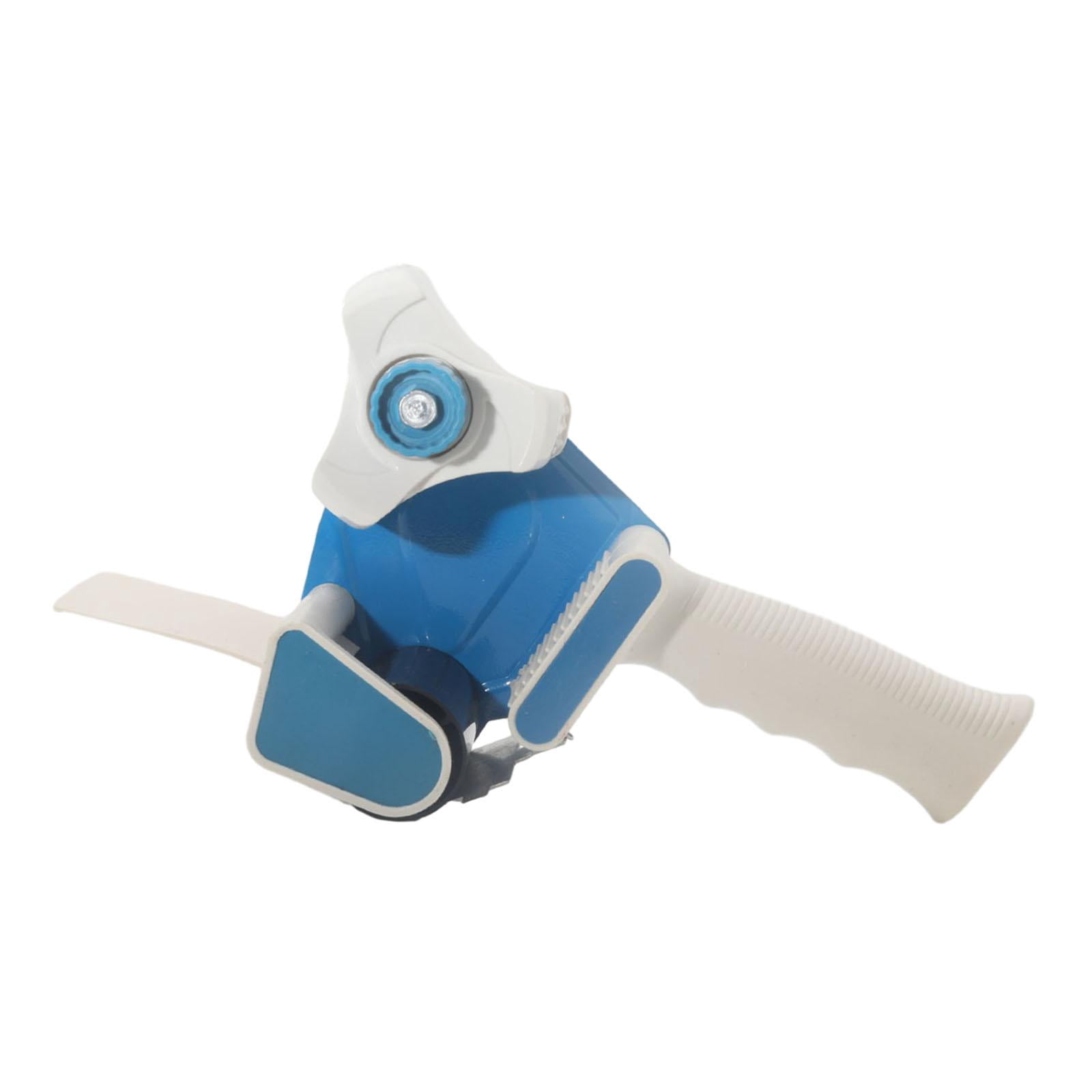 SunniMix Package Tape Dispenser Sealing Roller Tape Cutter Practical Portable Durable Box Blue
