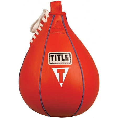 Title Boxing Leather Speed Bag - Small (6&quot; x 9&quot;) - www.cinemas93.org