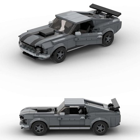Cool City Cars Speed Champion Sports Racing Classic Building Blocks Supra Vehicle Racer Toys Kids