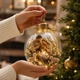 thumbnail image 5 of LOWLHOME Glowing Christmas Story Ornament, Hanging Keepsake Decor, Light-Up Mini Holiday Scene with Warm LED Light, Festive Keepsake Gift for Home Christmas Party Decoration, 5 of 6