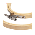 thumbnail image 6 of 15PCS Bamboo Embroidery Hoops Set, 12 Inch Embroidery Hoop Adjustable in Bulk for Needlework, Sewing and Crafts, 6 of 7