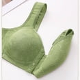 thumbnail image 5 of Akmaiox Plus Size Bras for Women, Full Support Wirefree Front Closure Push Up Bra, Soft Comfy Seamless Everyday No Underwire Lingerie for Women, 5 of 8