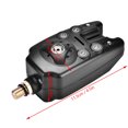 thumbnail image 5 of Nikou Alarma de mordida de Pesca LED indicador de Alarma de Pesca Sonido Ajustable y Alarma iluminada para Pescar(Negro), 5 of 5