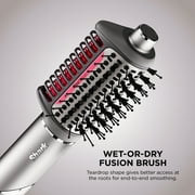 Shark FlexFusion Air & Ceramic Hair Styling System, Hair Dryer & Straightener, HD641 Metallic Mist
