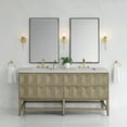 thumbnail image 3 of James Martin Vanities D100-V72-PBO-3EJP Emmeline 72" Free Standing Double Basin Vanity Set, 3 of 3