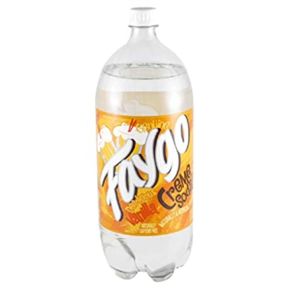 Faygo Creme Soda Pop 20oz Bottles (Pack of 10)