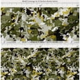 thumbnail image 2 of Soimoi Cotton Voile Fabric Two Tone With White Camouflage Print Sewing Fabric Yard 42 Inch Wide, 2 of 7