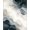 Blue Ivory Gold, Pattern 4, variant on ODIKA Swirl Watercolor Abstract Marbled Misty Ombre Tones Wave Motifs Non-Slip Chair-Friendly for Home Office, Gaming Room, Under Desk