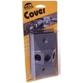 thumbnail image 2 of Bell Outdoor 3-Hole Duplex Outlet Plate Cover - Weather-Resistant Metal - White, 2 of 3