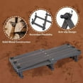 thumbnail image 4 of Rustic Wall Mounted Hat Rack with Space Saving Accordion Design, Expandable Hat Holder with 16 Wood Hooks, Modern Farmhouse Wall Hanger for Mug, Coat, Bags(Shabby Grey), 4 of 13