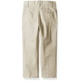 thumbnail image 2 of French Toast Big Boys' Straight Leg Twill Pant, Khaki, 14, 2 of 2