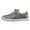 Silver, variant on Bmisegm Casual Thick Soled Sneakers New Glossy Fashion Women's Shoes Low Cut Lace up Flat Shoes Couple Trendy Shoes Womens Casual Shoes Rose Gold 40