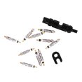 thumbnail image 1 of Kit De Herramientas De Reparación De Núcleo De Válvula De Neumático, Kit De Herramientas De Extracción De Núcleo De Válvula Indispensable Para Bicicleta De Montaña Para ANGGREK Negro, 1 of 8