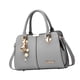 thumbnail image 5 of Bolso para Mujer, Bolso Tote con Cremallera y Correa para el Hombro, Bolso Bandolera para el Trabajo, Gris, 5 of 8