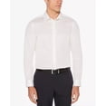 thumbnail image 2 of Perry Ellis WHITE Men's Slim-Fit Dobby Shirt, US Large, 2 of 3