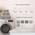 thumbnail image 5 of Modern Threads Cobblestone 6-Piece Cotton Adult Bath Towel Set, Beige, 5 of 11